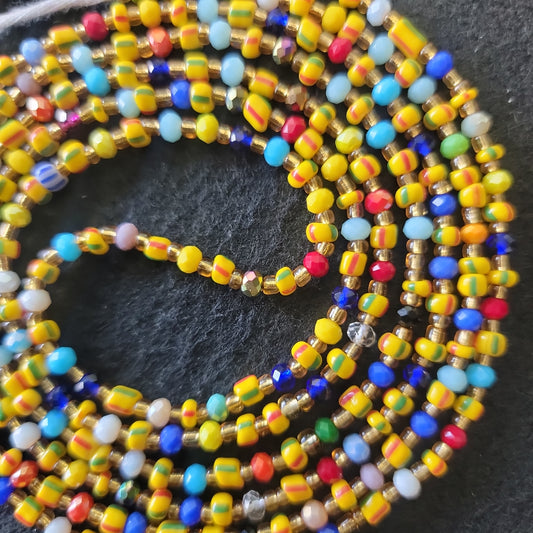 Tamasha Waist Beads – Vibrant African Celebration Beads | Simply Adorn Me